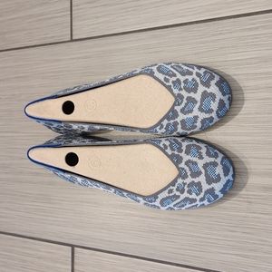 Rothys blue camo flats